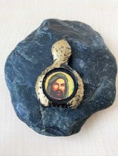 HZ. ALİ RESİMLİ MAGNET BAL KABAĞI FORMUNDA MAGNET NO 78 - 4