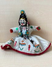 El Yapımı Köylü Kadını Oyuncak Bebek NO 94 thumbnail 1