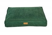 Dubex Plus Soft Serisi Kedi Köpek Yatağı Yeşil Medium 76x56x13 cm - 1