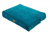 Dubex Plus Soft Serisi Kedi Köpek Yatağı Turkuaz Medium 76x56x13 cm - 2