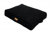 Dubex Plus Soft Serisi Kedi Köpek Yatağı Siyah Medium 76x56x13 cm - 2