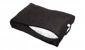 Dubex Plus Soft Serisi Kedi Köpek Yatağı Siyah Medium 76x56x13 cm - 3