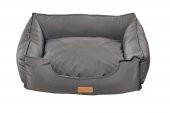 Dubex Premium Mochi Kedi Köpek Yatağı Gri Small 60x50x19 cm - 1