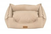 Dubex Premium Mochi Kedi Köpek Yatağı Bej Small 60x50x19 cm - 1