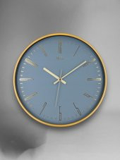 Galaxy D-218-A-7 Dekoratif Kadranlı Duvar Saati Gold thumbnail 1