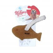 Natura Doğal Kauçuk Balık Köpek Çiğneme Oyuncağı Pth-059 - 1