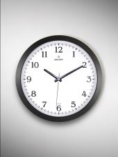 Galaxy 1964-K Serisi Lüx Premium Klasik Ofis ve Duvar Saati 35 CM Siyah - 1