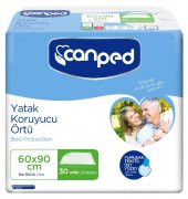CANPED YATAK KORUYUCU 60X90 30 ADET - 1