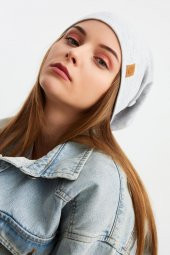 Melanj Kadın Pamuklu Kaşkorse, Terletmez, Ultra Hafif ve Yumuşak İpli Şapka Bere thumbnail 6