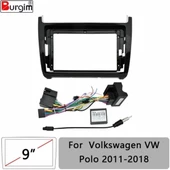VOLKSWAGEN POLO 2014 ANDROİD TEYP ÇERÇEVE (9 INCH) - SOKET - CANBUS - 1