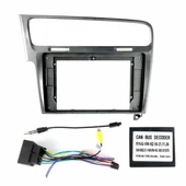 VOLKSWAGEN GOLF 7 PİANO BLACK ANDROİD TEYP ÇERÇEVE (10 INCH) - SOKET - CANBUS - 4