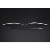 Volkswagen Passat B8 Arka Tampon Çıtası 3 Parça Paslanmaz Çelik thumbnail 1