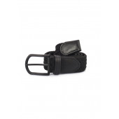 PRSBelt Elastik Örgü Kemer Kadın Erkek 35 mm Keten Kanvas Jeans Kot Pantolon Kemeri Uniseks Kemer - 4