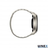Winex Watch 4 Pro Curved Amoled Ekran Android İos HarmonyOs Uyumlu Akıllı Saat Gümüş - 5