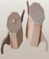 Hobi Adn 90229 Dekoratif Çaydanlık CNC Kesim Ahşap MDF HAM MODEL El Yapım - 1