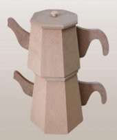 Hobi Adn 90229 Dekoratif Çaydanlık CNC Kesim Ahşap MDF HAM MODEL El Yapım - 4