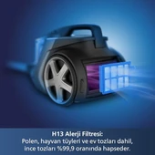 Philips Marathon Ultimate XB9185/07 899 W Toz Torbasız Süpürge thumbnail 5