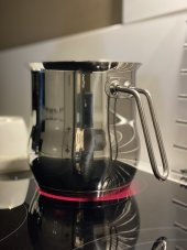 Paslanmaz Çelik 2.00 Litre Sütlük Sosluk 2 Parça Kapaklı - 2