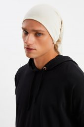 Bej Erkek 4 fonksiyonlu Koruyucu  Pamuklu, Esnek, Terletmez, Bandana, Boyunluk, Buff, Maske - 2