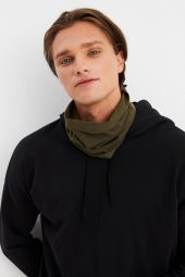 HAKİ Erkek 4 fonksiyonlu Koruyucu Pamuklu, Esnek, Terletmez, Bandana, Boyunluk, Buff, Maske - 2