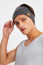 Füme Erkek Pamuklu Termal, Kaymaz, Terletmez, Ultra Hafif, Spor Saç Bandı Bandana Buff - 2