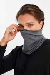 Füme Erkek 4 fonksiyonlu Koruyucu  Pamuklu, Esnek, Terletmez, Bandana, Boyunluk, Buff, Maske - 2