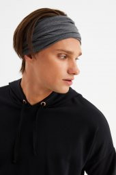 Füme Erkek 4 fonksiyonlu Koruyucu  Pamuklu, Esnek, Terletmez, Bandana, Boyunluk, Buff, Maske - 4
