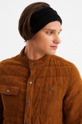 Siyah Erkek 4 fonksiyonlu Koruyucu  Pamuklu, Esnek, Terletmez, Bandana, Boyunluk, Buff, Maske - 6