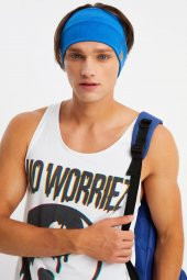 Parlament Erkek Pamuklu Kaşkorse, Kaymaz, Terletmez, Ultra Hafif, Spor Saç Bandı Bandana Buff - 3