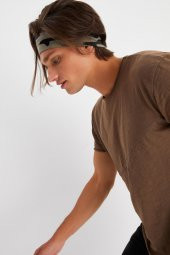 Kamuflaj Erkek Pamuklu Penye, Kaymaz, Terletmez, Ultra Hafif, Spor Saç Bandı Bandana - 4