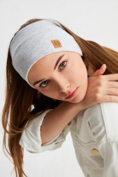 Pudra-Melanj 2'li Pamuklu Kaşkorse, Kaymaz, Terletmez, Ultra Hafif, Spor Saç Bandı Bandana Buff thumbnail 7