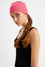 Pembe Kadın Pamuklu Kaşkorse, Kaymaz, Terletmez, Ultra Hafif, Spor Saç Bandı Bandana Buff thumbnail 3