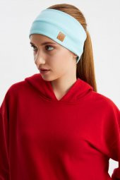 Aqua Kadın Pamuklu Kaşkorse, Kaymaz, Terletmez, Ultra Hafif, Spor Saç Bandı Bandana Buff thumbnail 2