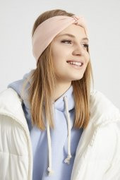 Handmade  Pudra new dizayn  butik Kadın Bandana Saç Bandı, ekstra yumuşak yerli kumaş, şık rahat göz alıcı thumbnail 1