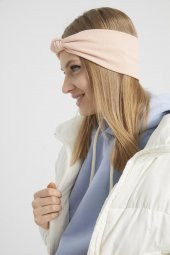 Handmade  Pudra new dizayn  butik Kadın Bandana Saç Bandı, ekstra yumuşak yerli kumaş, şık rahat göz alıcı thumbnail 6