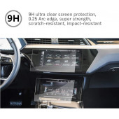 Audi A6 Navigasyon ve Alt Kontrol Paneli 9H Nano Ekran Koruyucu 2019 2020 2021 2022 2023 thumbnail 3