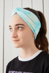Batik Doğa Çocuk Genç Bandana Saç Bandı ekstra yumuşak Esnek doğal %100 pamuklu Penye - 4