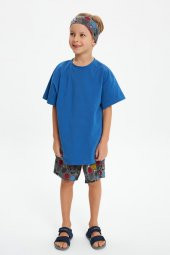 Füme-cok renkli Erkek Pamuklu Penye, Kaymaz, Terletmez, Ultra Hafif,  Esnek Desenli Saç Bandı Bandana - 6