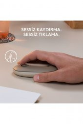 M350 Pebble Sessiz Kablosuz Kompakt Mouse  Pembe - 11
