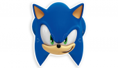 Sonic Temalı Karton Maske 6 Adet - 1