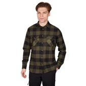 Alpinist Felder Erkek Ekose Outdoor Gömlek Haki (600601) thumbnail 1