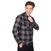 Alpinist Felder Erkek Ekose Outdoor Gömlek Antrasit (600601) - 3