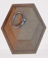 Hobi Adn 90235 Dekoratif Fenerlik 3lü Set MDF HAM CNC Kesim Oyma Nakış El Yapımı - 10