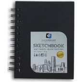 Alex Defter A5 PP Spiralli 60 Yaprak Siyah Alx-1937 - 1