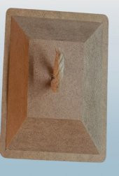 Hobi Adn 90236 Dekoratif Fenerlik Kare CNC Kesim Ahşap MDF Eskitme Menteşe El Yapım - 7