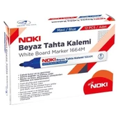 Noki Doldurulabilir Beyaz Tahta Kalemi Mavi 12 Adet - 1