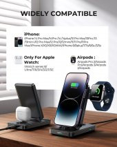 Joyroom 4 in 1 Katlanabilir Şarj İstasyonu Lightning - 3