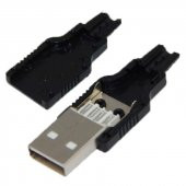 Usb 2.0 Erkek Lehimlenebilir Soket - 2