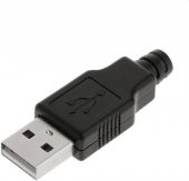 Usb 2.0 Erkek Lehimlenebilir Soket - 3