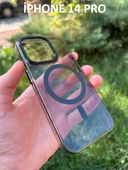 İphone 14 Pro Hybrid Magsafe Animasyonlu Sararmaz Kılıf thumbnail 6